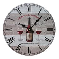 Goba clock Bordeaux - Wall Clock