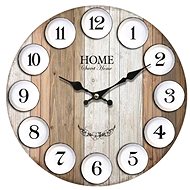 Mushroom Clock Home Sweet Home - Wall Clock