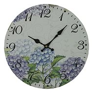Goba clock Hydrangea bush - Wall Clock