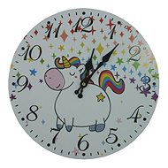 Unicorn mushroom clock - Wall Clock