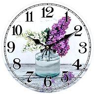 Goba clock Lilac - Wall Clock