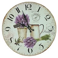 Mushroom Clock Lavender - Wall Clock