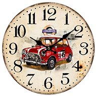 Sponge Clock Minicooper - Wall Clock