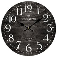 Goba clock Black and white - Wall Clock