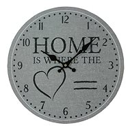 Goba hodiny Home šedé - Wall Clock