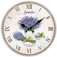 Mushroom Clock Lavender - Wall Clock