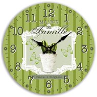 Goba hodiny Kaktus - Wall Clock
