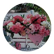 Goba hodiny Pivoňky - Wall Clock