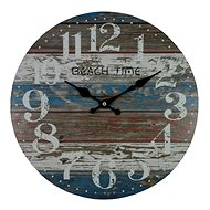 Goba Clock Colored Wood - Wall Clock