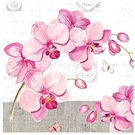 Orchid and butterfly - Paper Napkins