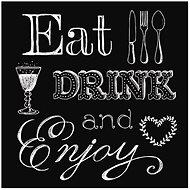 Eat, Drink, Enjoy - Paper Napkins