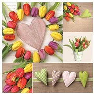 Tulip Heart - Paper Napkins
