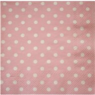Pink with polka dots - Paper Napkins