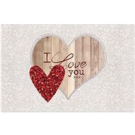 GOBA plastic I Love You - Placemat