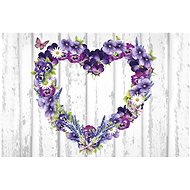 GOBA Plastic Pansies - Placemat