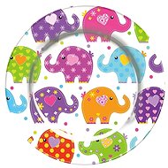 Goba Decorative plate Elephants 33 cm - Decorative Plate