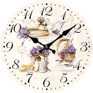 Levandule Fleur New - Wall Clock