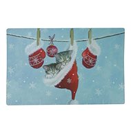 Goba plastic Kittens in a hat - Placemat