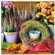 Heather and wreath - Paper Napkins