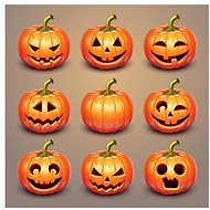 Halloween pumpkins - Paper Napkins
