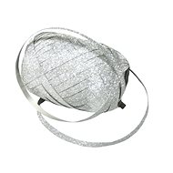 Binding ribbon glitter silver - Ribbon