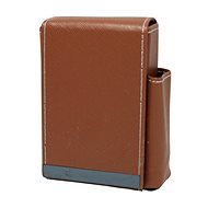 Goba Brown leather cigarette case - Case for Personal Items