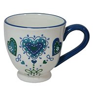 GOBA Ceramic mug blue heart - Mug