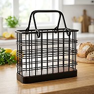 Madison black sponge stand - Napkin Holders