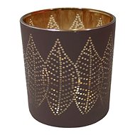 GOBA glass large brown - Candlestick