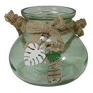 GOBA glass large with cactus - Candlestick