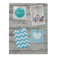GOBA nástěnka světle šedá - Photo Frame