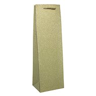 Goba glitter bottle gold, 2644 - Wine Bag
