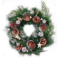 GOBA Christmas wreath - pine needles, 30 cm - Wreath