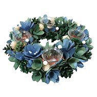 GOBA Christmas wreath - blue, 32 cm - Wreath