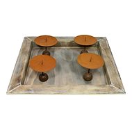 GOBA Advent candle holder natural - Christmas Candlestick