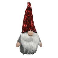 GOBA Christmas decoration - red elf, glitter - Christmas Decoration