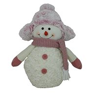 GOBA Christmas decoration - snowman with pink ears - Christmas Decoration