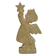 Sponge Angel ceramic motif wood - Decoration