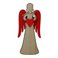 Angel L mushroom with red wings - Decoration