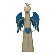 Sponge Angel XL with blue wings - Decoration