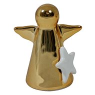 Goba Ceramic Angel gold with star - Decoration