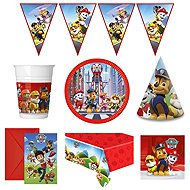 GODAN Paw Patrol Children's Birthday Set, 12 people, 78 pieces - Party Accessories