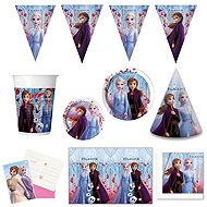 GODAN Frozen Children's Birthday Party Set, 12 people, 78 pieces - Party Accessories