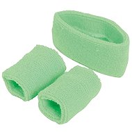 Guirca Retro set of neon headbands, green, 80s - disco, 3 pcs - Costume Accessory