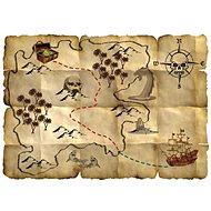Folat Pirate Treasure Map - 4 pcs - Party Accessories