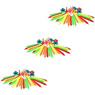Arpex Neon birthday candles, 72 pcs, 6cm - Candle