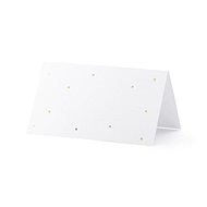 PARTYDECO Wedding card for table - wedding - 9,5 × 5,5cm - 10 pcs - Party Accessories