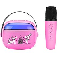 GoGEN Bob and Bobek PARTY pink - Children’s Microphone