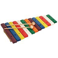 Goldon Fa xilofon 13 színes lappal - Ütős hangszer