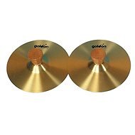 Goldon Brass Hand Cymbals with Handle - Percussion